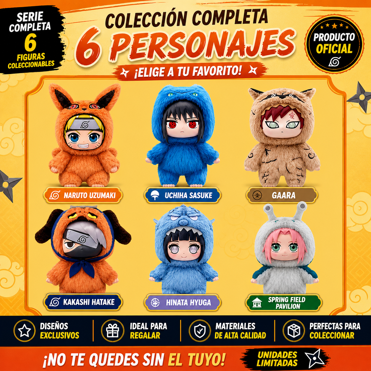 Caja Sorpresa Naruto