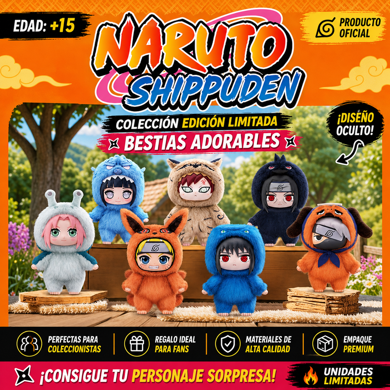 Caja Sorpresa Naruto