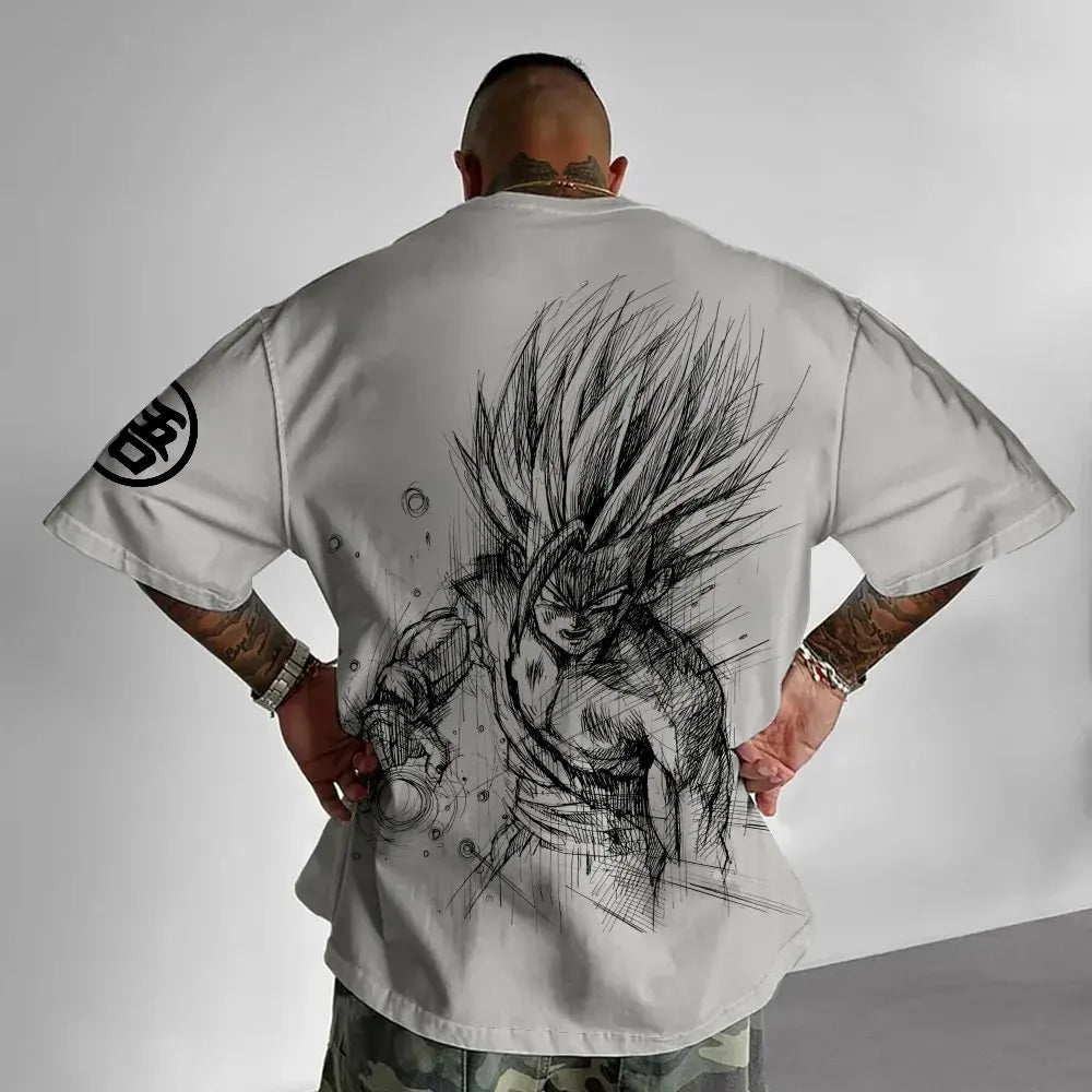 Camiseta Dragon Ball Algodón