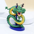 Dragon Ball Z Shenron Figure Toys DBZ Cartoon Son Goku Cyan Dragon Handmade PVC Figurine Anime Decoration Birthday Model Dolls