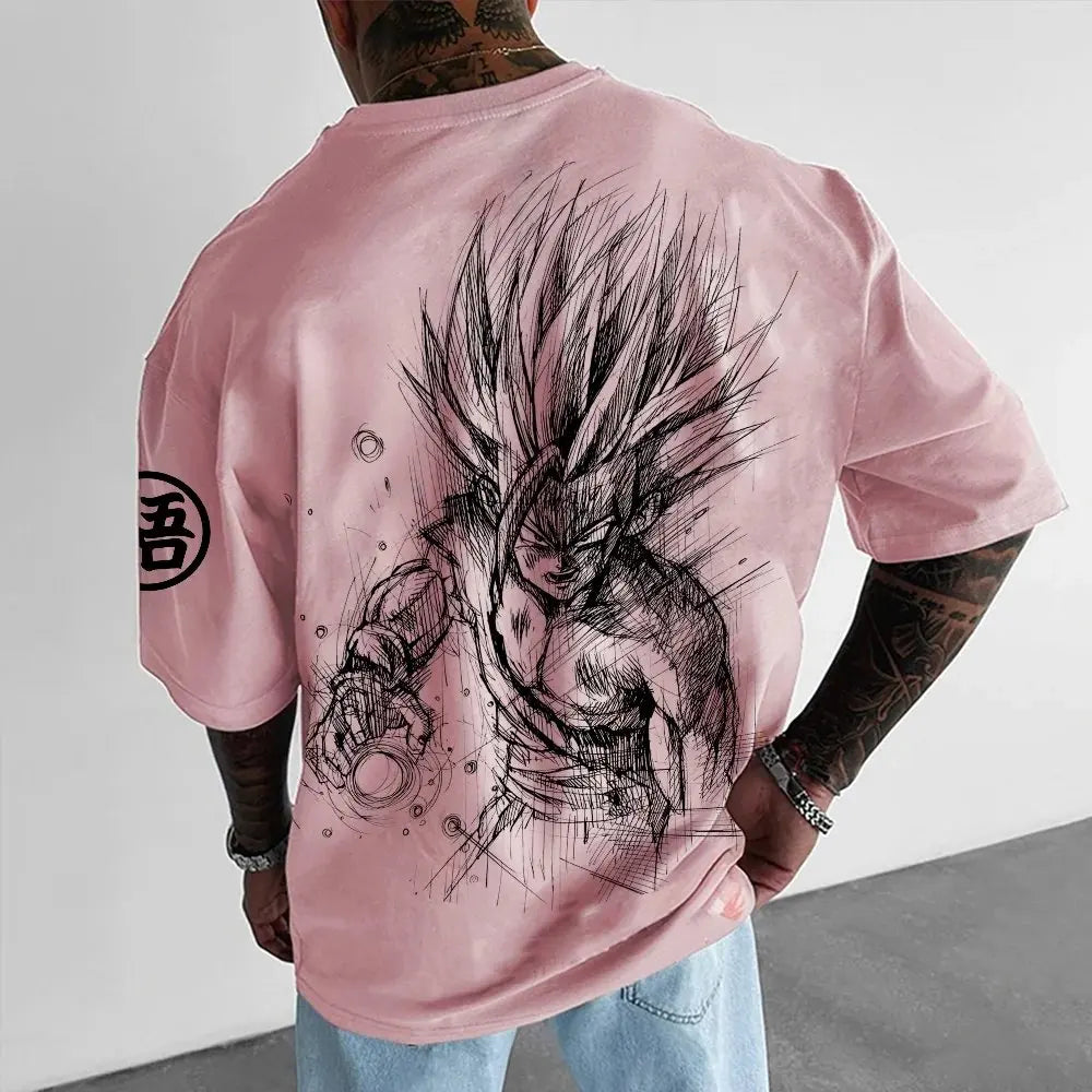 Camiseta Dragon Ball Algodón