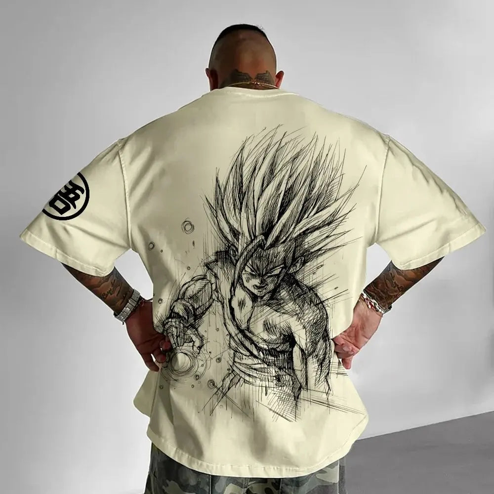 Camiseta Dragon Ball Algodón