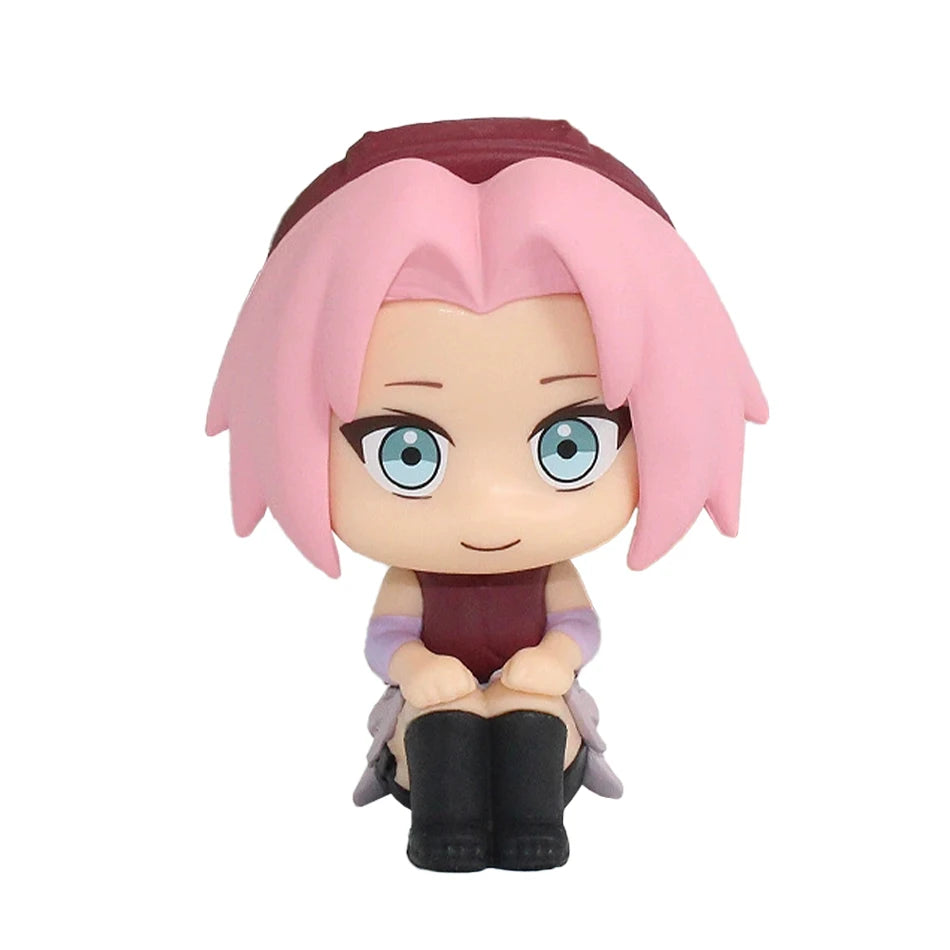 Set 8 Figuras Naruto  – Kakashi, Sasuke, Itachi, Gaara y Sakura