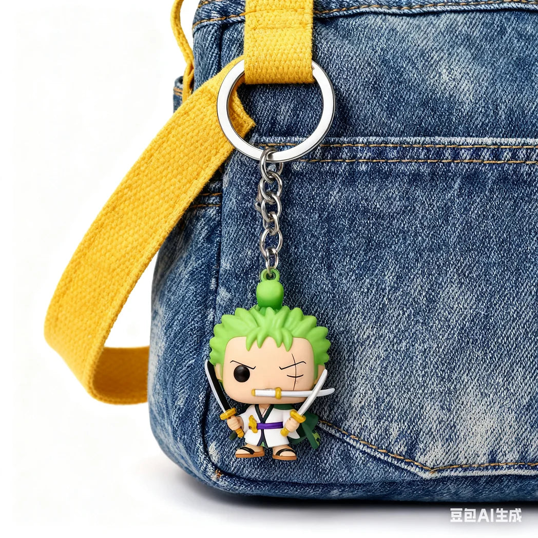 Llaveros Zoro Luffy Chopper