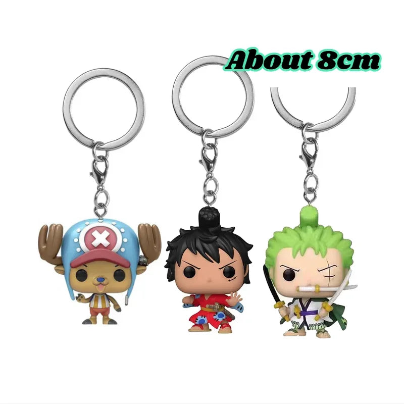 Llaveros Zoro Luffy Chopper