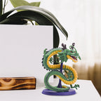 Dragon Ball Z Shenron Figure Toys DBZ Cartoon Son Goku Cyan Dragon Handmade PVC Figurine Anime Decoration Birthday Model Dolls