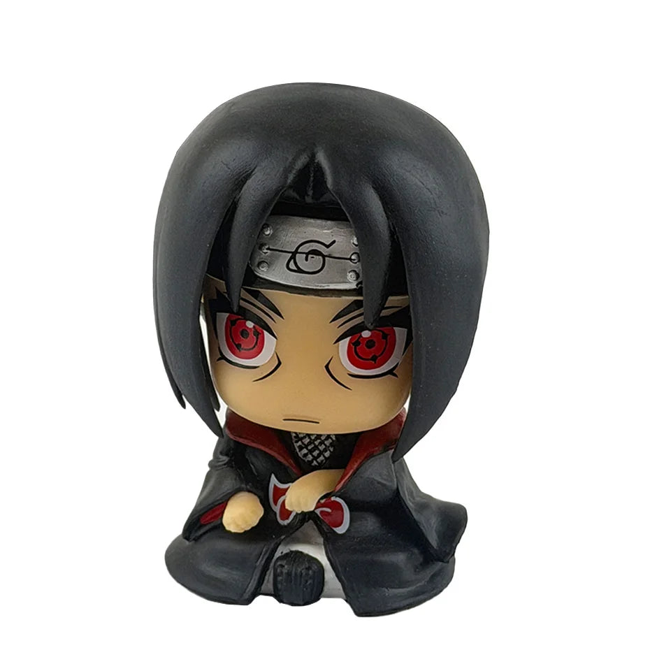 Set 8 Figuras Naruto  – Kakashi, Sasuke, Itachi, Gaara y Sakura